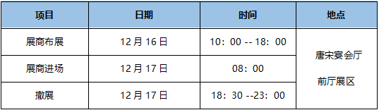 展商布置